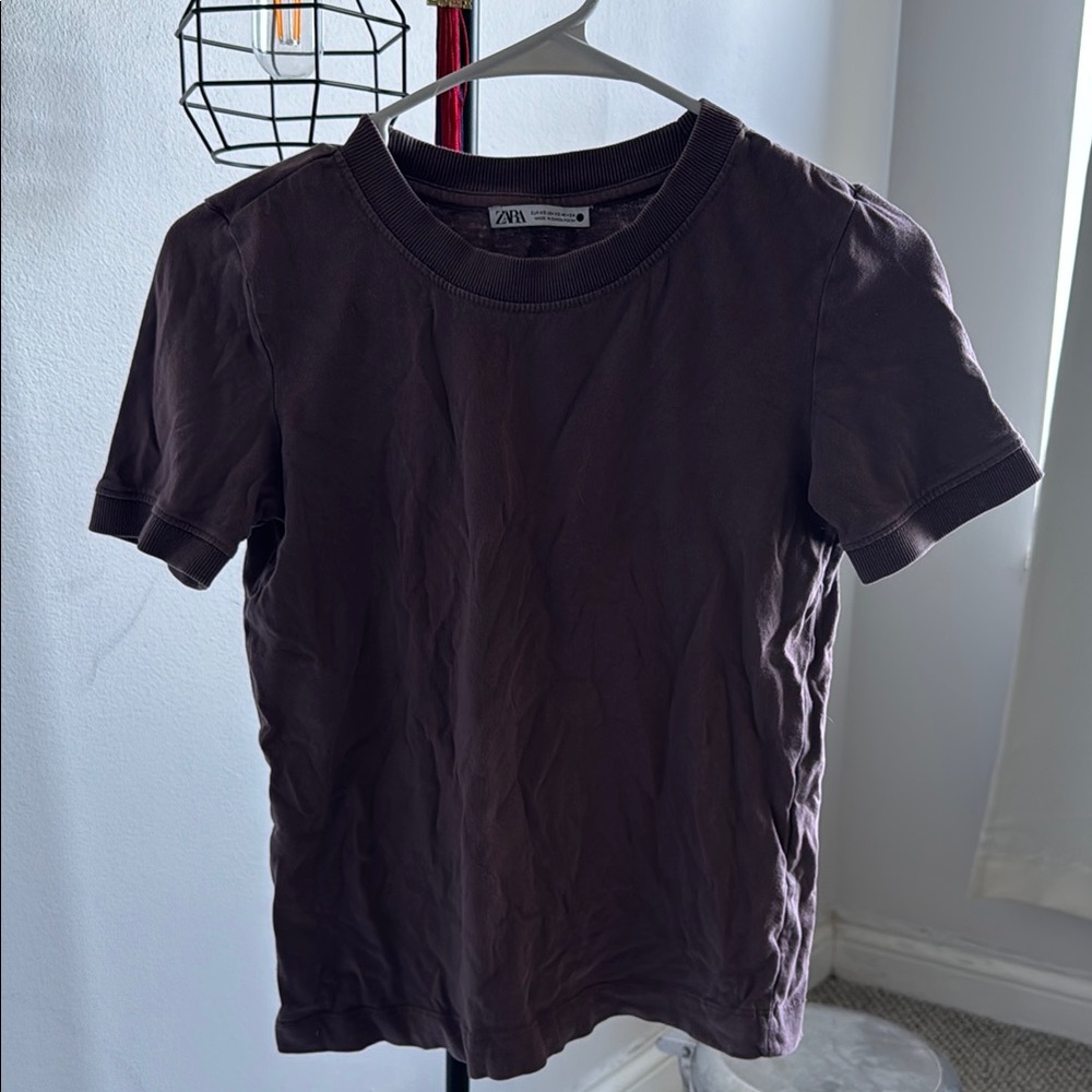 Zara Dark Purple T-Shirt